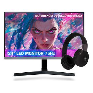 Monitor Gamer Samsung 24 Led 100v/240v Fhd Freesync + Kit Monitor Gamer Samsung 24 Led 100v/240v Fhd Freesync + Kit