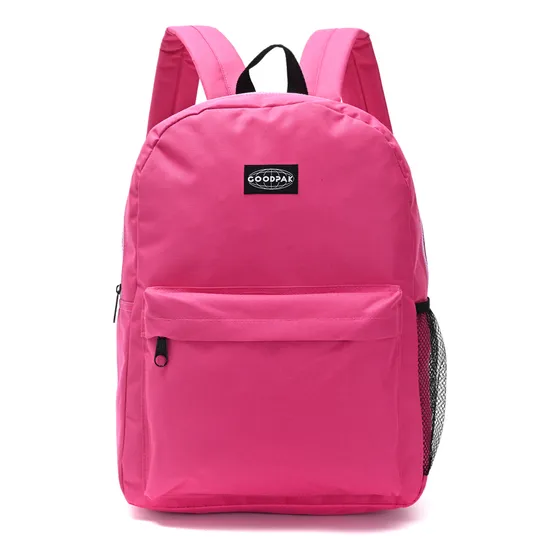 Mochila Goodpak Escolar Resistente Liviana Cómoda Fucsia