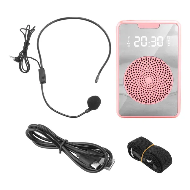 Amplificador De Voz Portátil Para Profesores Con Auriculares