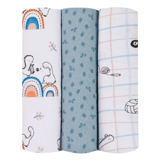 Cueiro Flanelado 80x80cm 100% AlgodĂŁo Kit C/3 Un Papi Baby Cueiro Flanelado 80x80cm 100% AlgodĂŁo Kit C/3 Un Papi Baby