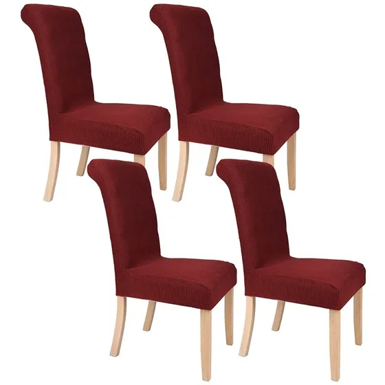 Cobertores Fundas Sillas Comedor Set De 4