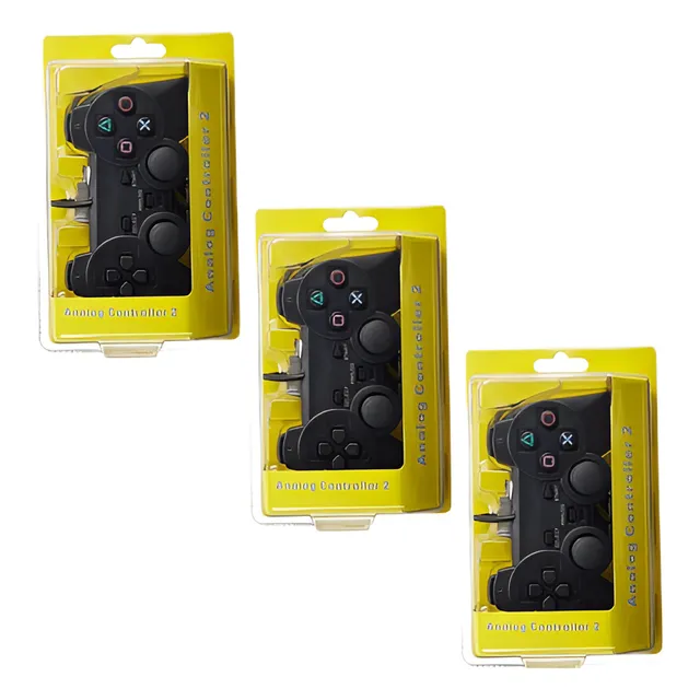 Control Joystick Compatible Play 2  Pack De 3 Unidades