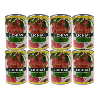 Lichia Em Calda - 567g Kit Com 8 Requena Lichia Em Calda - 567g Kit Com 8 Requena