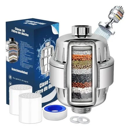 Filtro Chuveiro Purificador Ducha Reduz Cloro Metais Pesados