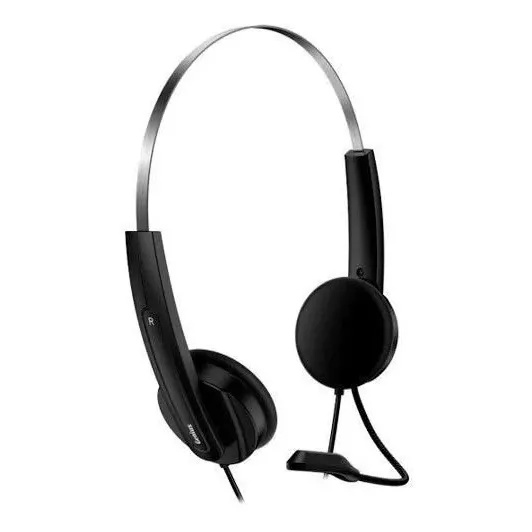 Audifonos C/ Microfono Genius Hs-220u Usb Negro
