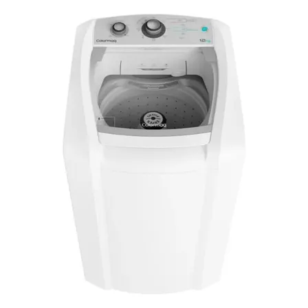 Foto de Máquina De Lavar Roupa Automática Colormaq 12kg Cor Branco