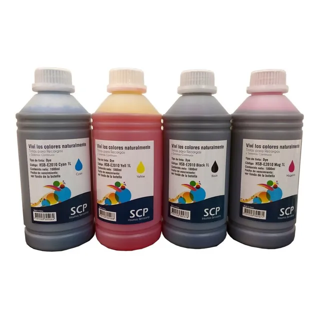 Tinta Fotográfica Alternativa Para Epson 4 Litros  - Scp