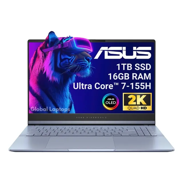 Asus Gamer Ultra Core 7 155h 16 Nucleos 16 GB Ram 1 TB Ssd Screen 15.6 Oled 2k With High Definition Of Colors Laptop Vivobook