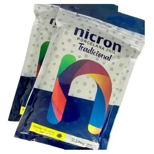 Porcelana Fria Nicron Tradicional Paquete En Frio