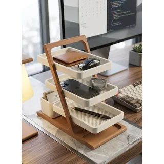 Organizador De Mesa Moderno Decorativo Premium Luxo Pratico