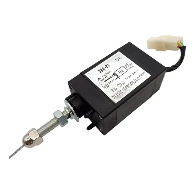 Solenoide Xhq-pt 12v 24v Parada Combustible Planta Generador