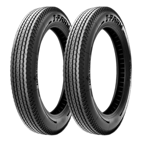 2 Pneus Ira Tires 450-21 Tt I-farm Charrete Carroça
