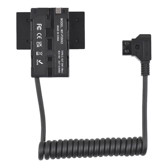 Batería Ficticia F550 Np-f De Doble Cara En Forma De Cruz A 