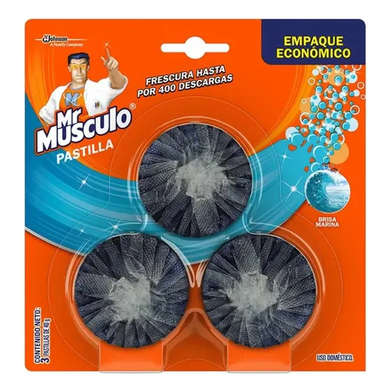 Mr Músculo Limpiador Inodoro X3