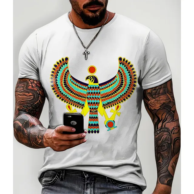 Camisa Camiseta Egípcio Hórus Deus Falcão