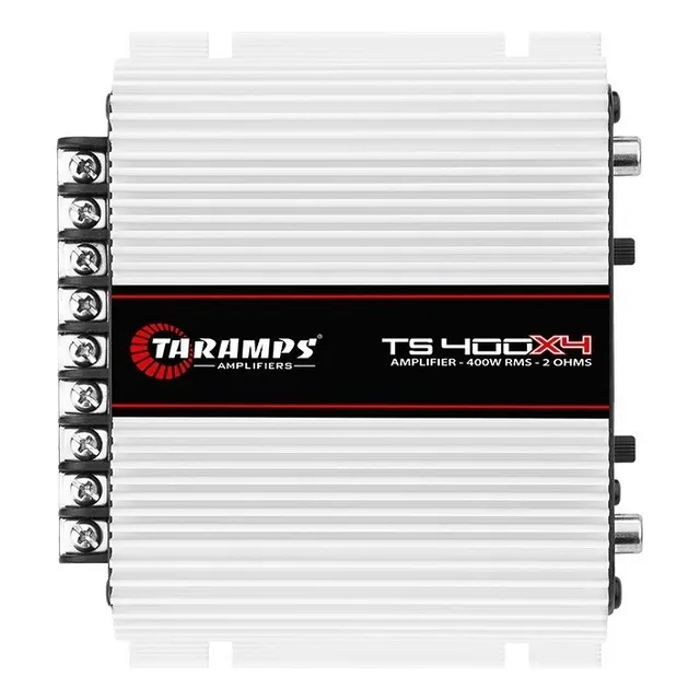 Mini Amplicador Digital Taramps 400 Rms Ts 400x4, 4 Canales