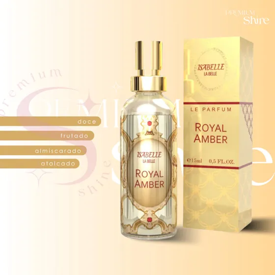 Perfume Royal 15ml  Fragrância Envolvente E Duradoura | Isabelle La Belle
