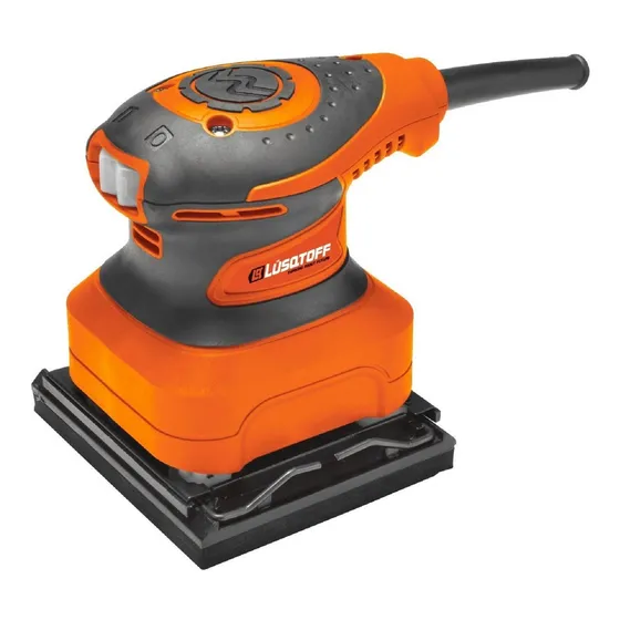 Lijadora profesional orbital Lüsqtoff LOL260-8 naranja 50Hz 260W 220V