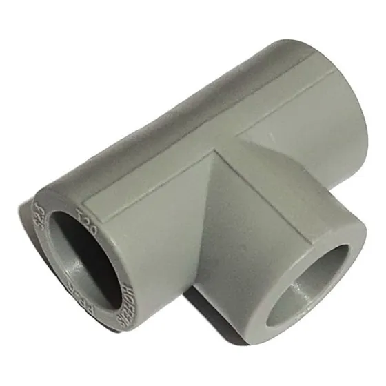 Tee Ppr Polifusion 20mm X 10 Unidades - Gris