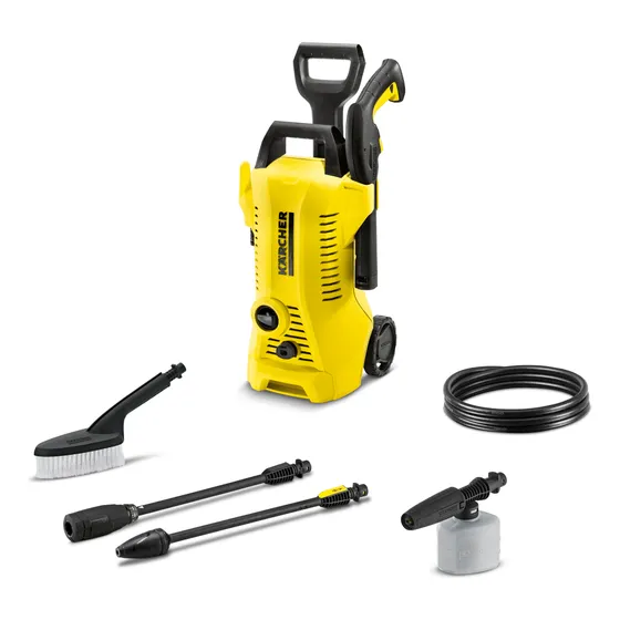 Hidrolavadora K2 Power Control Car 1400w 110bar Karcher Color Amarillo