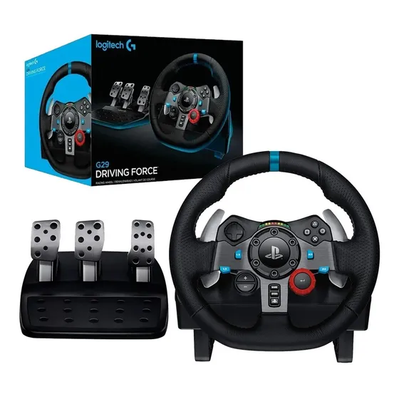 Volante G29 Y Pedales Logitech Driving Force Pc / Ps3 / Ps4
