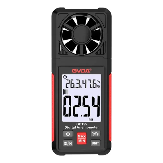 Anemometro Digital Portatil Medidor Aire Temperatura Viento