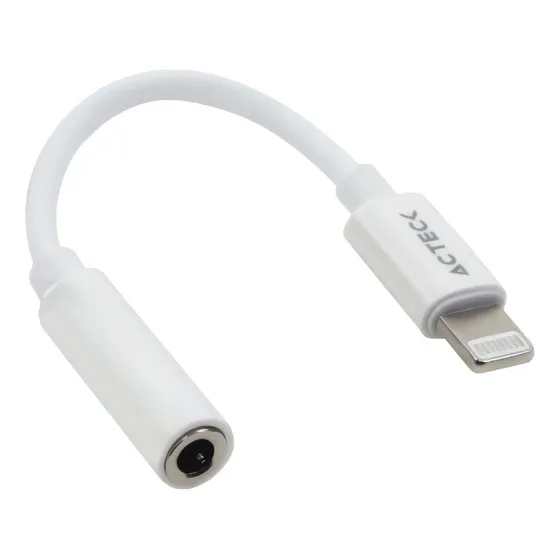 Adaptador Lighting A Jack 3.5mm Shift Plus Al405 Color Blanco