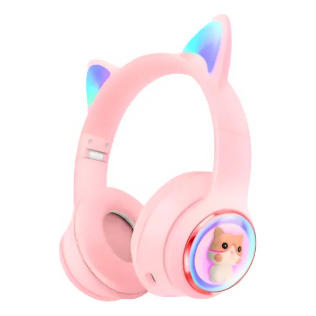 Auriculares Bluetooth Oreja De Gato Cute