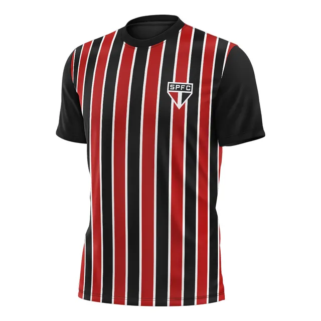 Camisa São Paulo Oficial Plus Size Away 2024 Licenciada Spfc