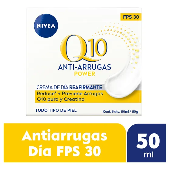 Crema facial antiedad de día NIVEA Q10 POWER FPS 30 50 ml
