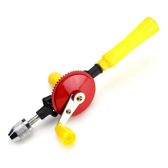 Taladro De Mano 35 Cm Largo Mandril 10 Mm Epj510 Color Amarillo Frecuencia N/a