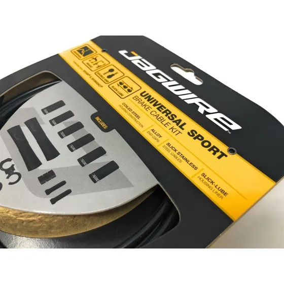 Kit Cabos E Conduítes Jagwire Sport Para Freio Mtb Speed Par