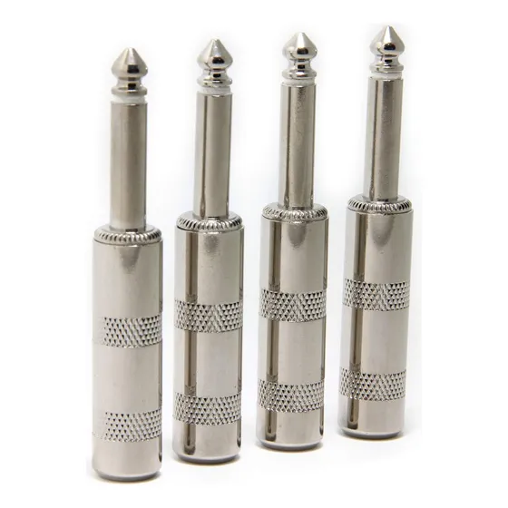Conectores De Audio Jumbo Para Guitarra E Instrumentos