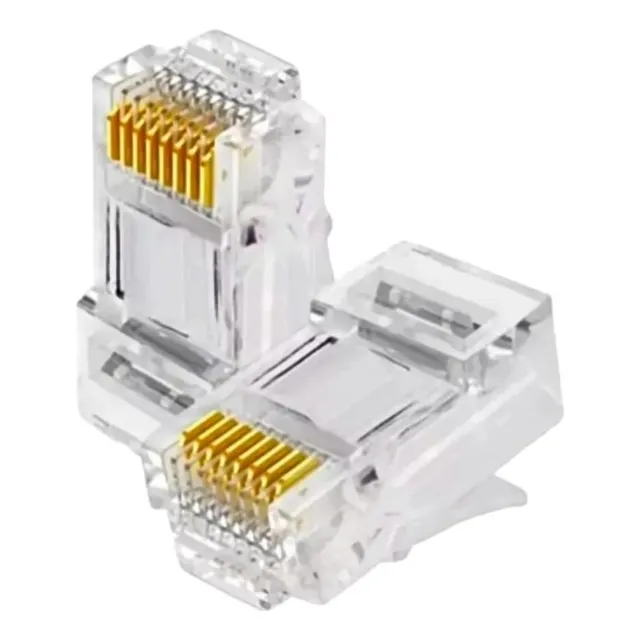  Conector De Red Rj45 Cat6 Bolsa 70 Unidades Terminal Rj45