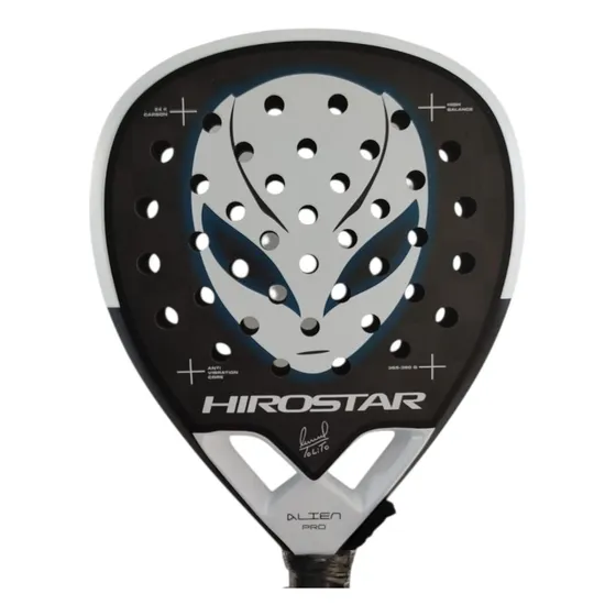 Paleta Padel Hirostar Alien 24k By Tolito Aguirre + Regalos