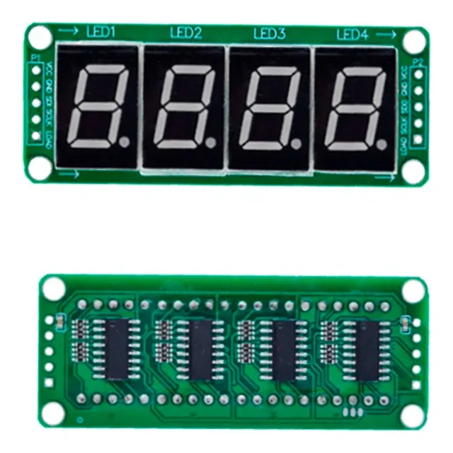 74hc595 Modulo Display 7 Segmentos 4 Digitos