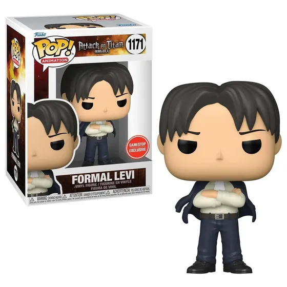 Funko Pop! Animation: Attack On Titan - Formal Levi #1171 Gamestop Exclusive