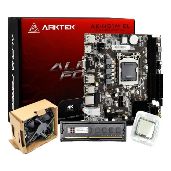 Combo Tarjeta Madre 1155 Procesador I7 3era Gen Memoria 4gb 