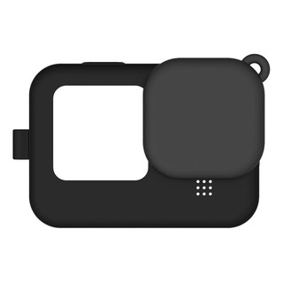Capinha Case Capa Proteção Silicone P/ Gopro 9/10/11 Black Capinha Case Capa Proteção Silicone P/ Gopro 9/10/11 Black