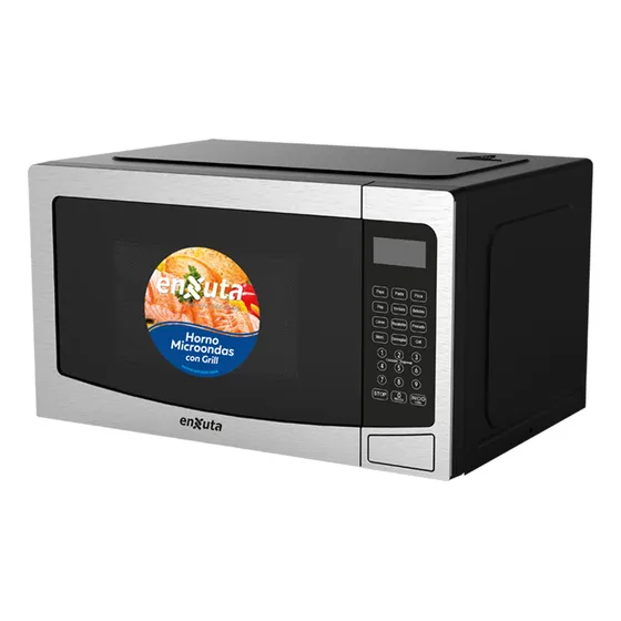 Microondas Enxuta Grill Digital Acero 30 L 10 Niveles Dimm