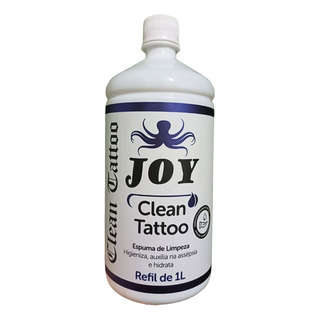 Espuma P/ Limpeza De Tatuagem Ll Joy Tattoo Clean Refil 1l Espuma P/ Limpeza De Tatuagem Ll Joy Tattoo Clean Refil 1l