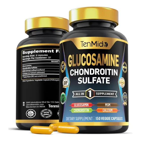 Glucosamine Chondroitin Msm Sulfate - 4in1 Formula  150 Caps