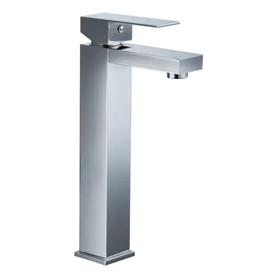 Grifería Monomando Lexus Castel Cromo Alto Lavabo 75.1129c