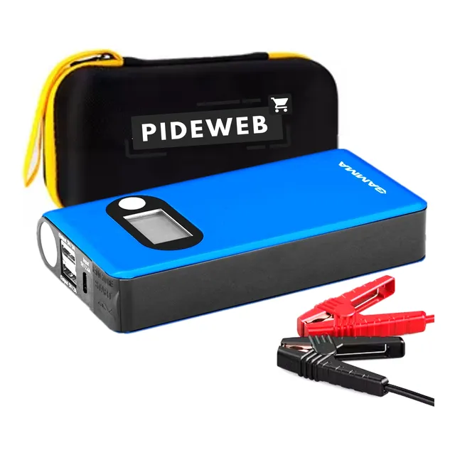 Arrancador Para Bateria 200a Portatil Auto Moto 8000mah Led