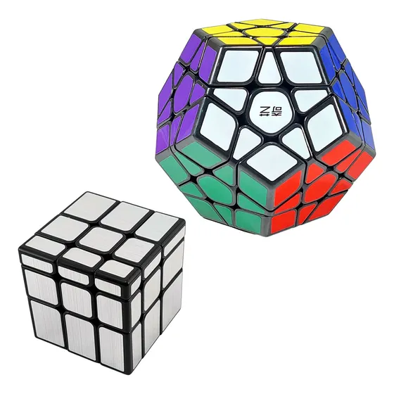 Cubos Rubik Pack Megaminx + Mirror Qiyi / Shengshou