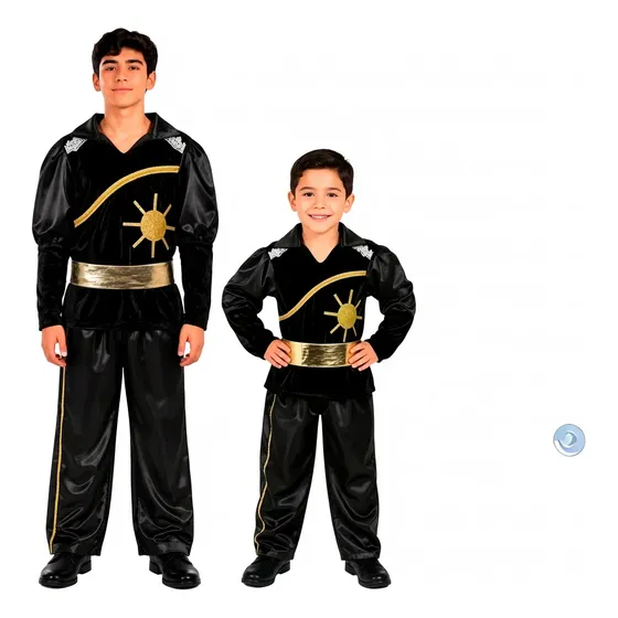 Traje Caporal Vestuario Tradicional Niños Fechas Patrias