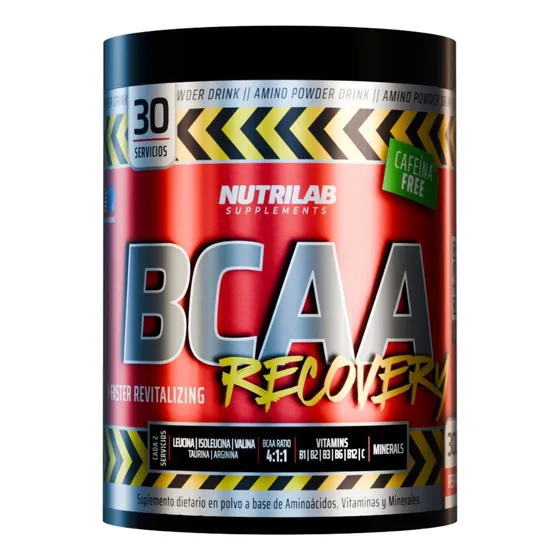 Aminoacidos Bcaa Polvo Nutrilab Recovery 300 Grs ( Leusina )