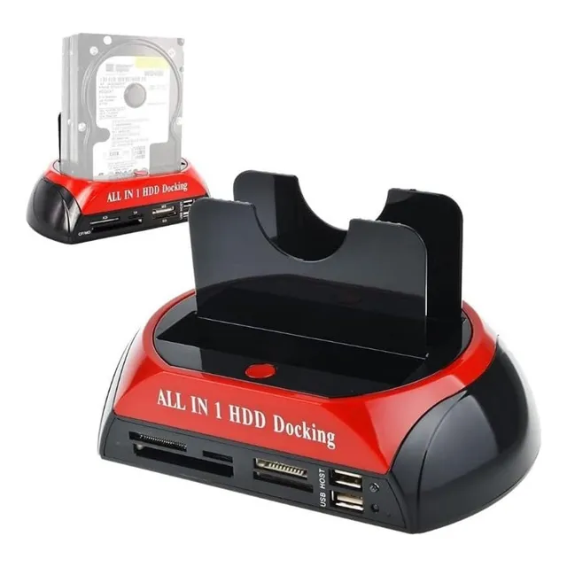 Base Estacion Disco Duro Externo 2.5-3.5 Sata Ide Usb 3.0