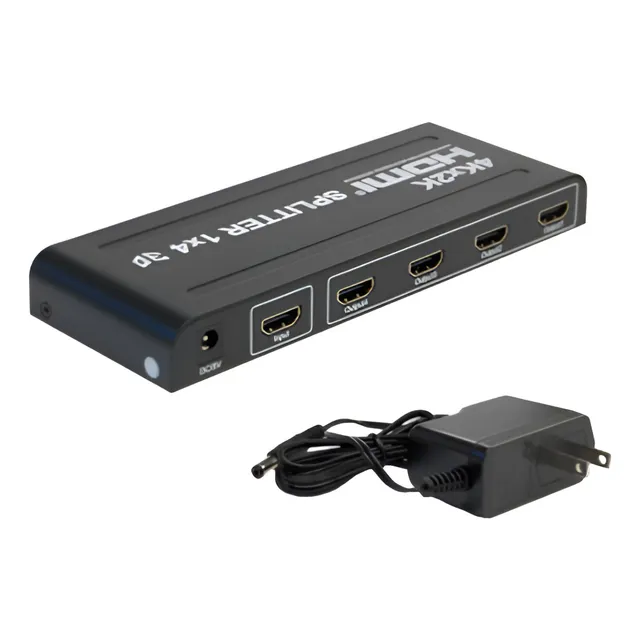 Distribuidor Enson 1 Entrada + 4 Salidas Hdmi Ens-hdmi14 5v
