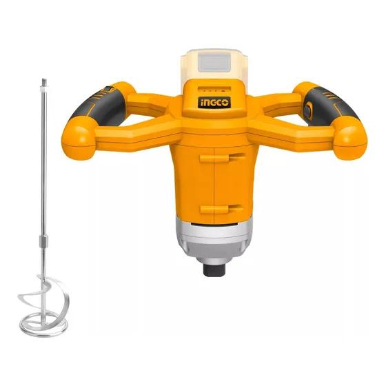 Mixer A Bateria 20v Mezcladora De Pintura Ingco Mxli2001 P G